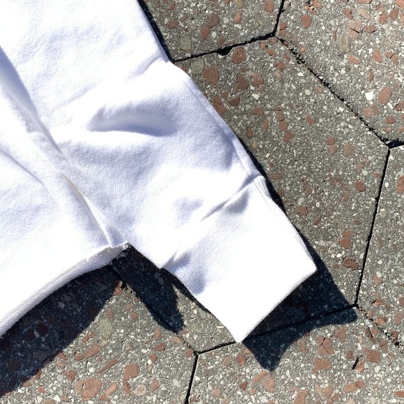 Vlone Reversible Red on White Hoodie Sweatshirt - Picture 4 of 7